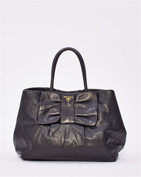 Prada Nappa Leather Fiocco 